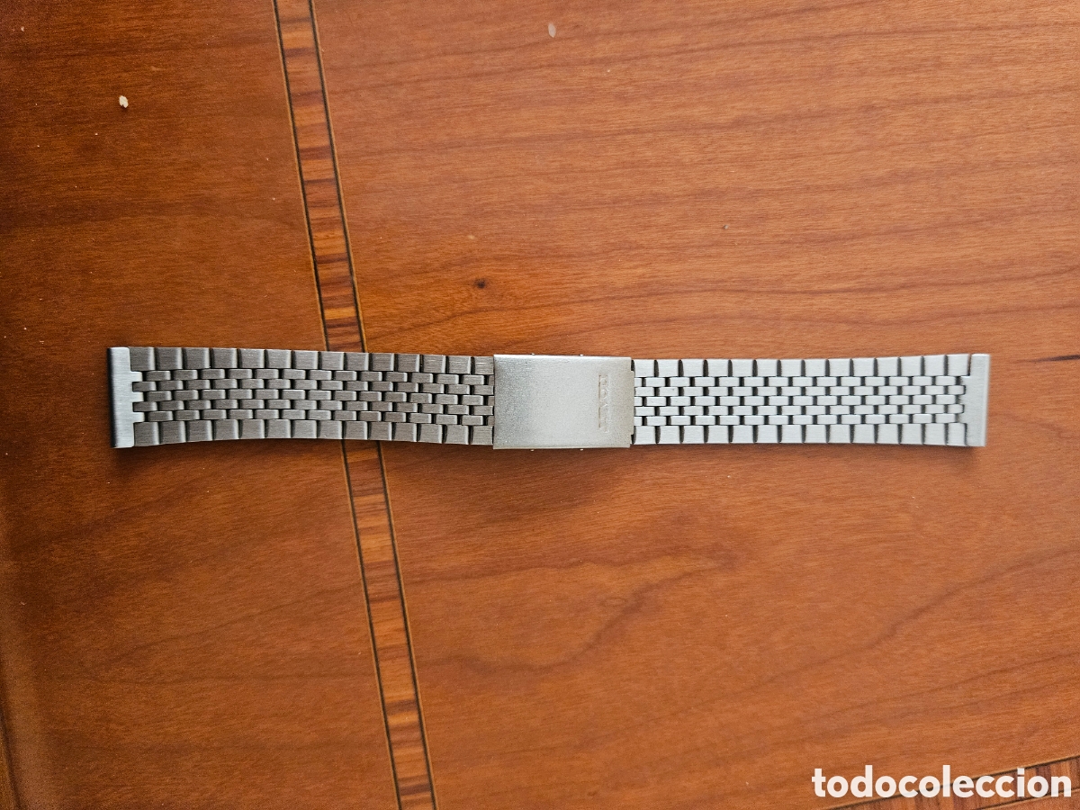 Recambios de relojes: Correa met&aacute;lica para reloj de los a&ntilde;os 80