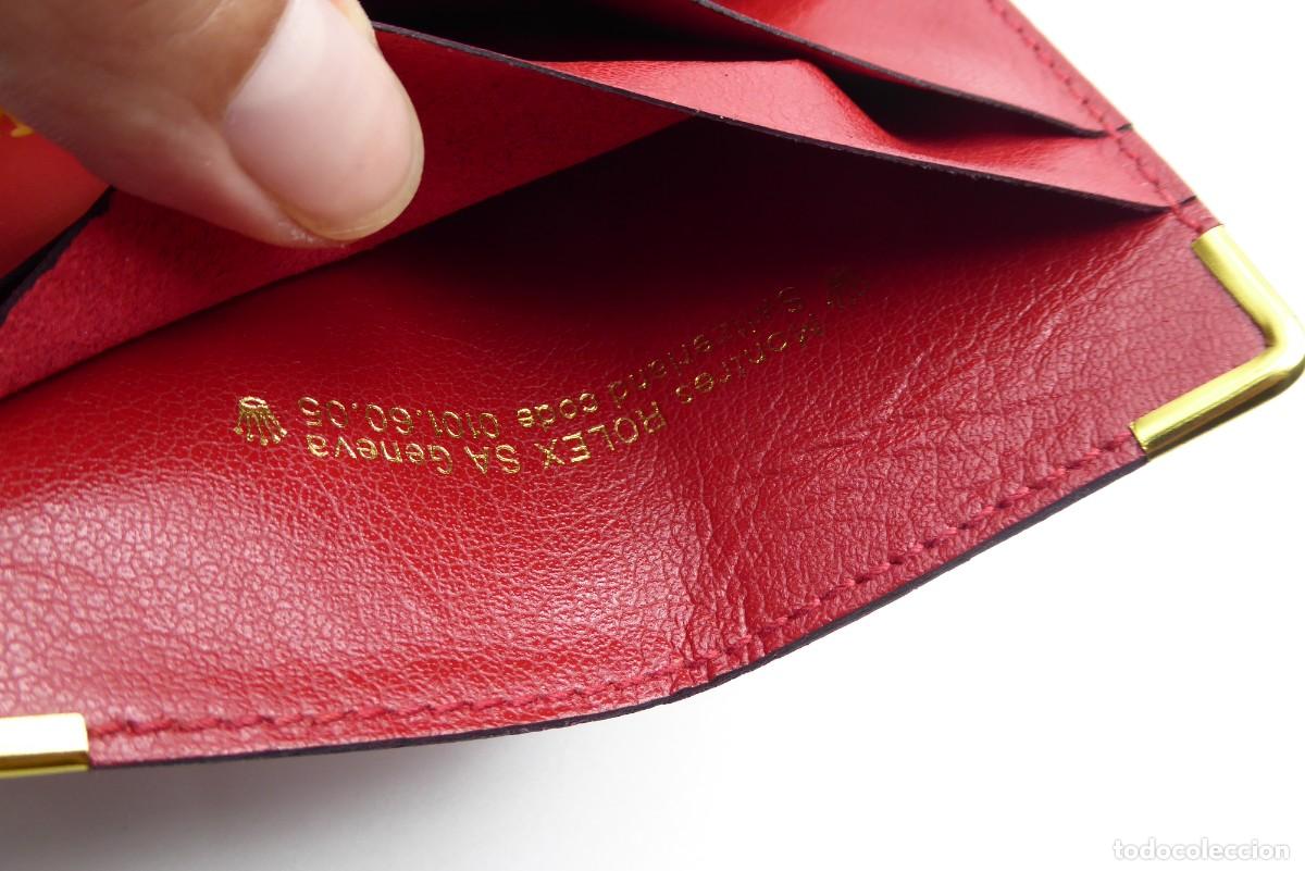 Recambios de relojes: Rolex Card holder red code. 0101.60.05 - Foto 3