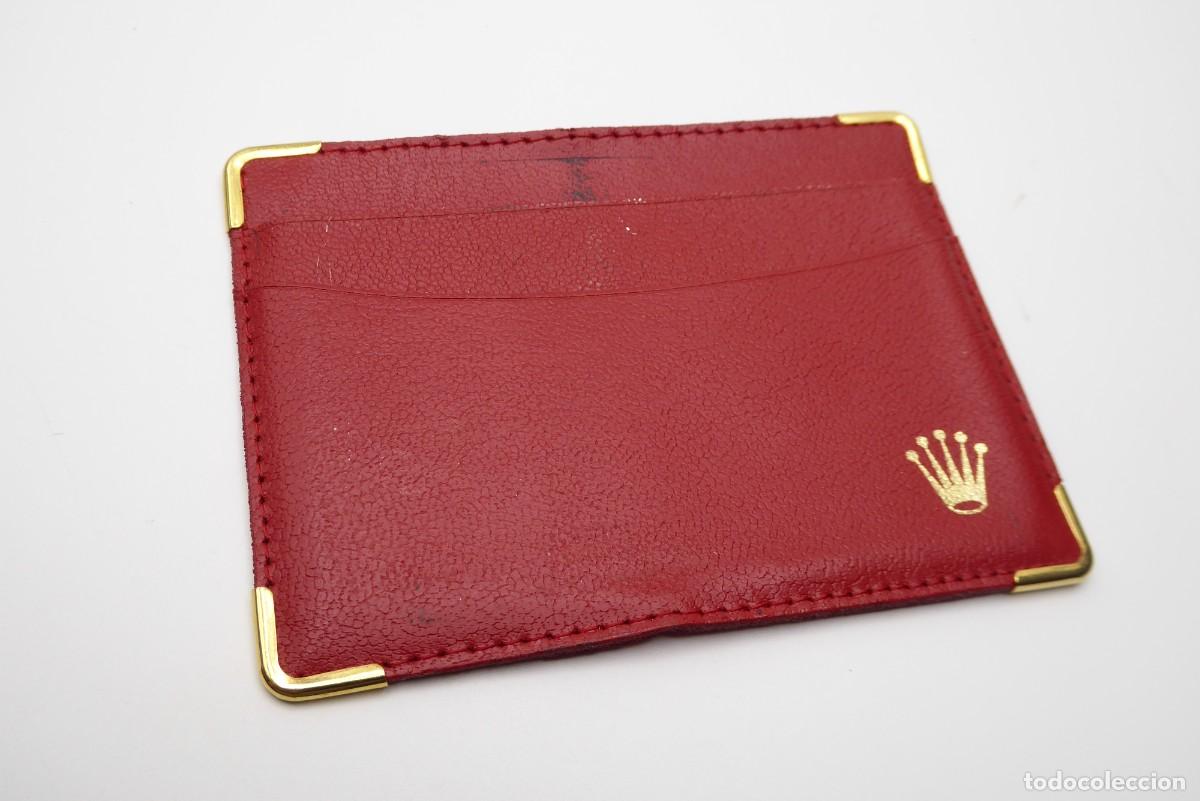 Recambios de relojes: Rolex Card holder red code. 0101.60.34