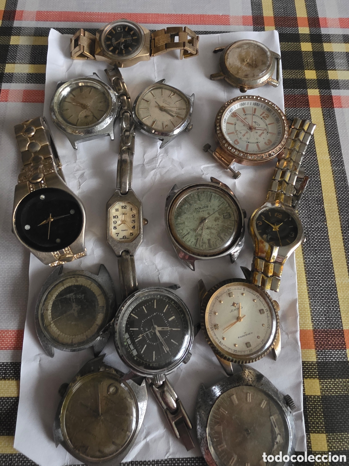 Recambios de relojes: 14 RELOJES DIVERSOS PARA PIEZAS.NO RESPONDO PREGUNTAS