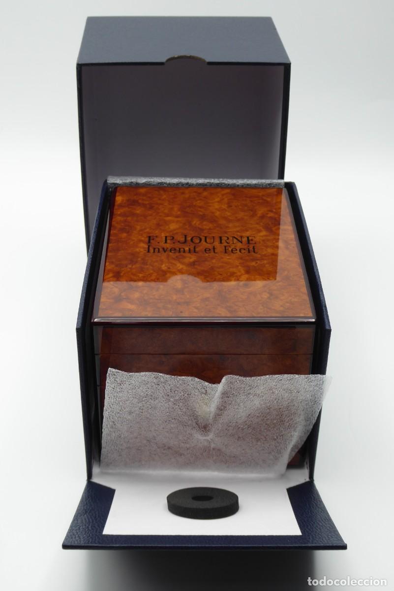Recambios de relojes: F.P.Journe tourbillon souverain Invenit et Fecit wooden box