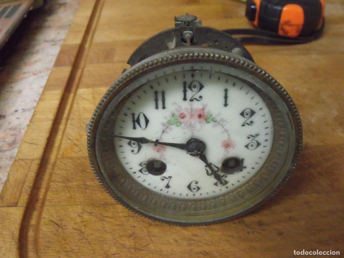Recambios de relojes: ANTIGUA MAQUINARIA PARIS RELOJ SOBREMESA-A&Ntilde;O 1870-LOTE 673-