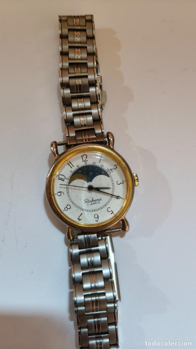 Recambios de relojes: Reloj Richard 17 Jewels Luna