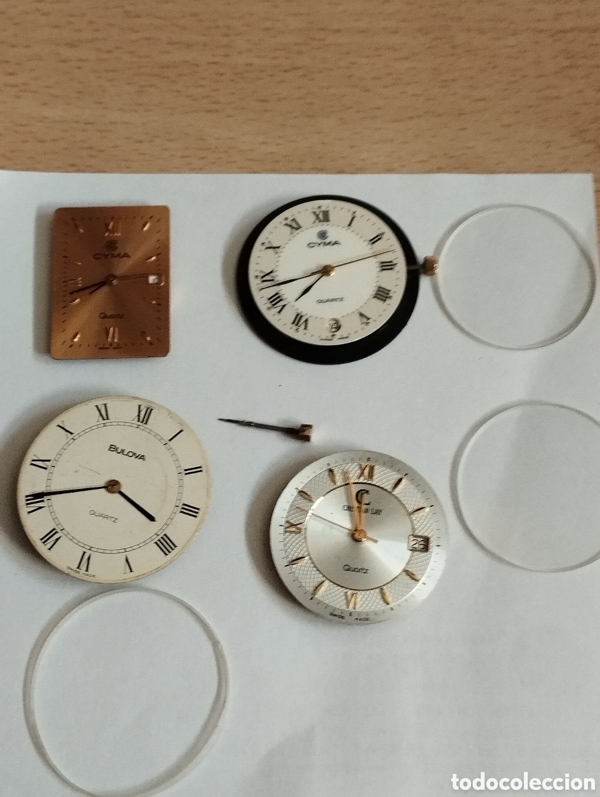 Recambios de relojes: MAQUINARIA RELOJES ORO CYMA-BULOVA-CRISTYAN LAI +ACCESORIOS