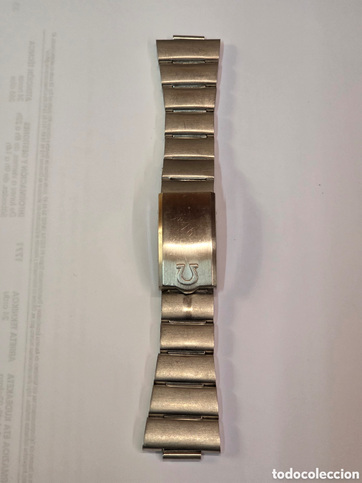 Recambios de relojes: Correa armi Omega de acero