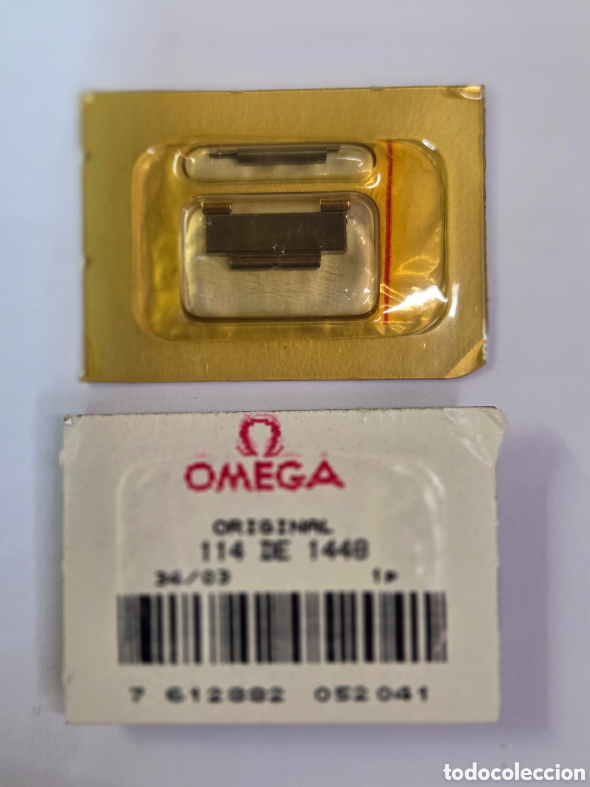 Recambios de relojes: Eslab&oacute;n correa armi Omega Constellation original (nuevo)