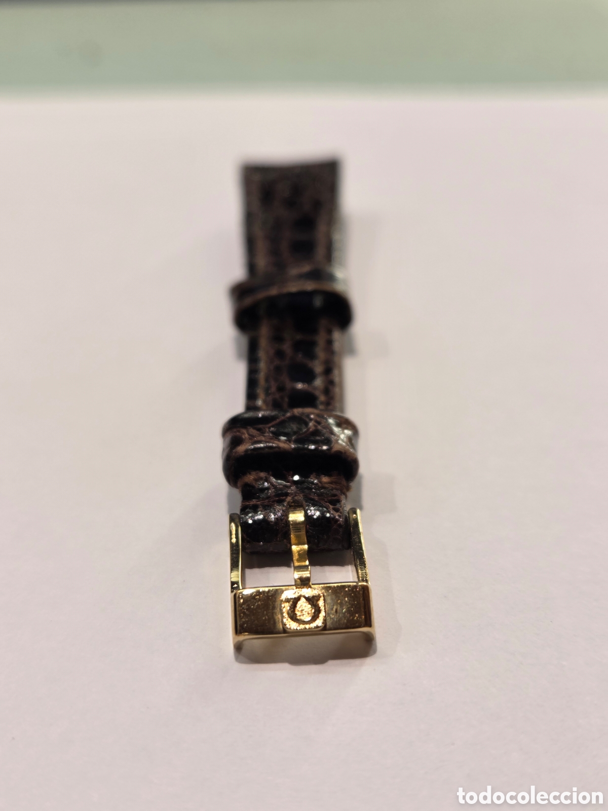 Recambios de relojes: Correa de piel de cocodrilo Omega (nuevo)