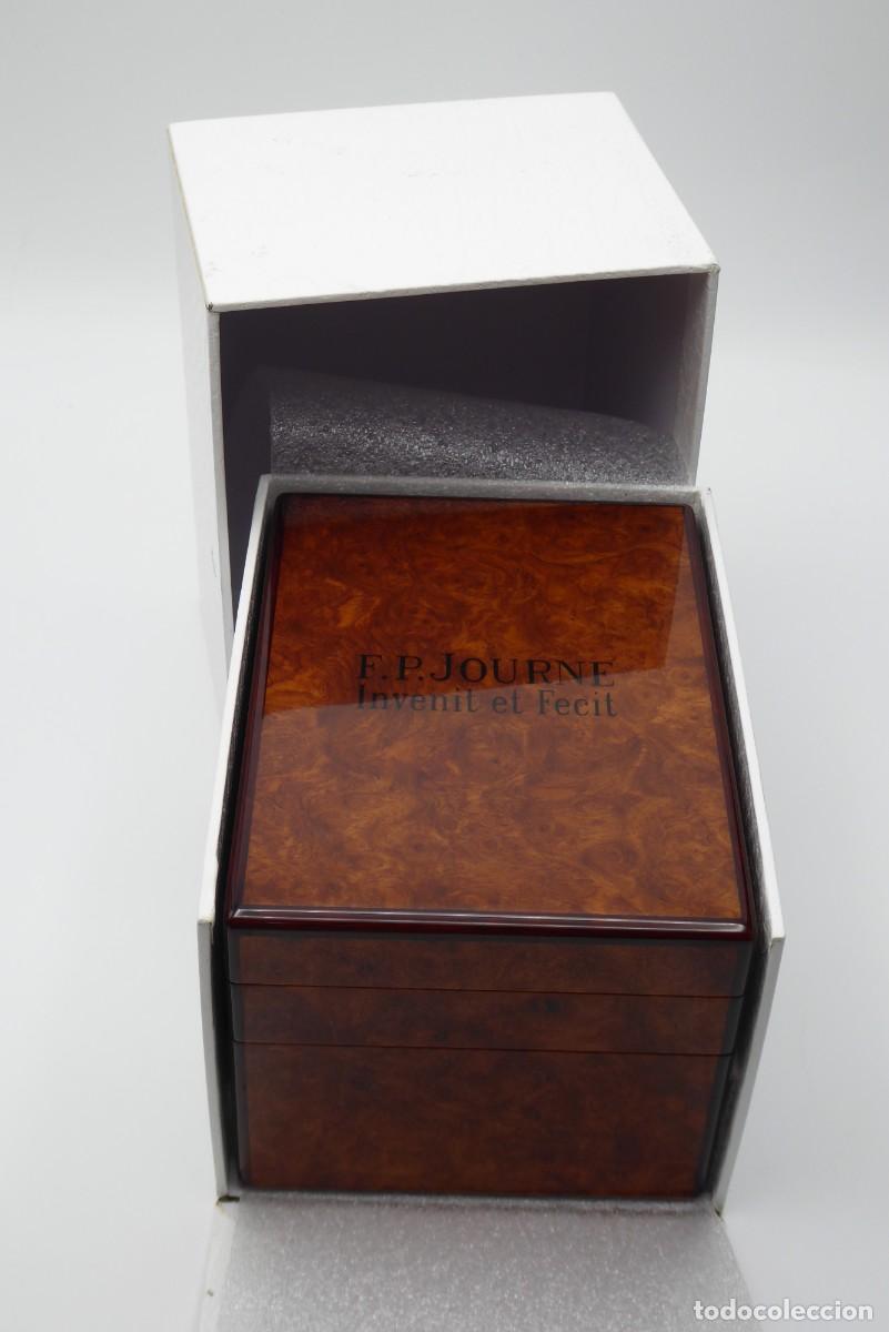 Recambios de relojes: F.P.Journe Invenit et Fecit wooden box chronometre a resonance
