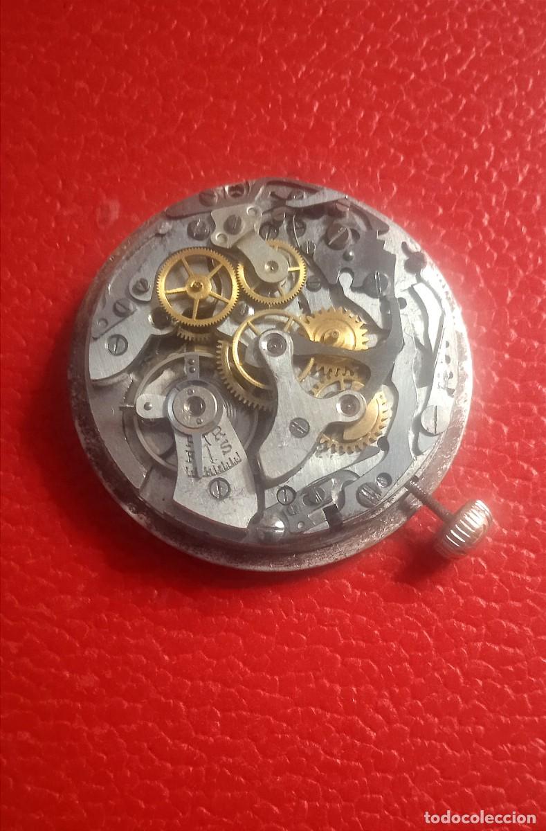 Recambios de relojes: MAQUINARIA RELOJ LANDELON CRONOGRAFO CARGA MANUAL.