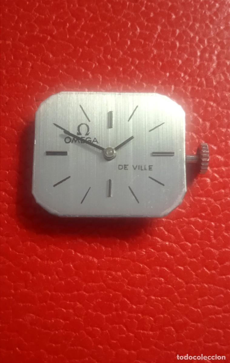 Recambios de relojes: MAQUINARIA RELOJ OMEGA DE VILLE CARGA MANUAL.