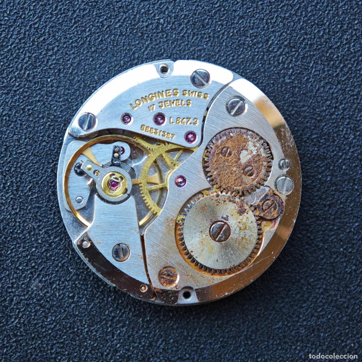Recambios de relojes: LONGINES 847.3 maquinaria reloj vintage watch movement motre orologio