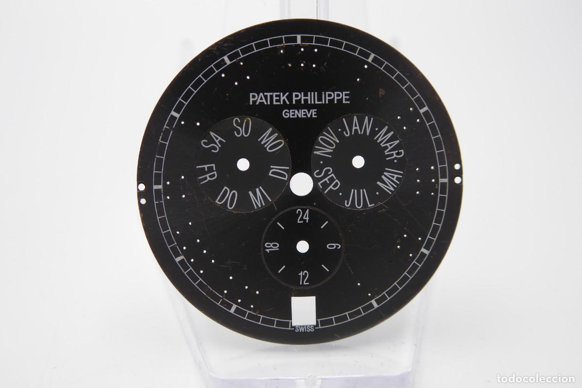 Recambios de relojes: Patek Philippe Annual Calendar 5035G, Damaged dial