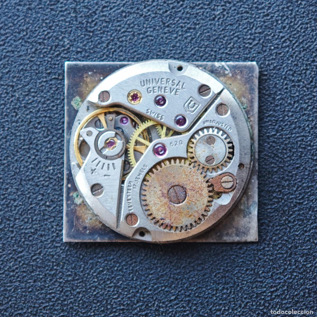 Recambios de relojes: UNIVERSAL GENEVE 820 maquinaria reloj vintage watch movement motre orologio