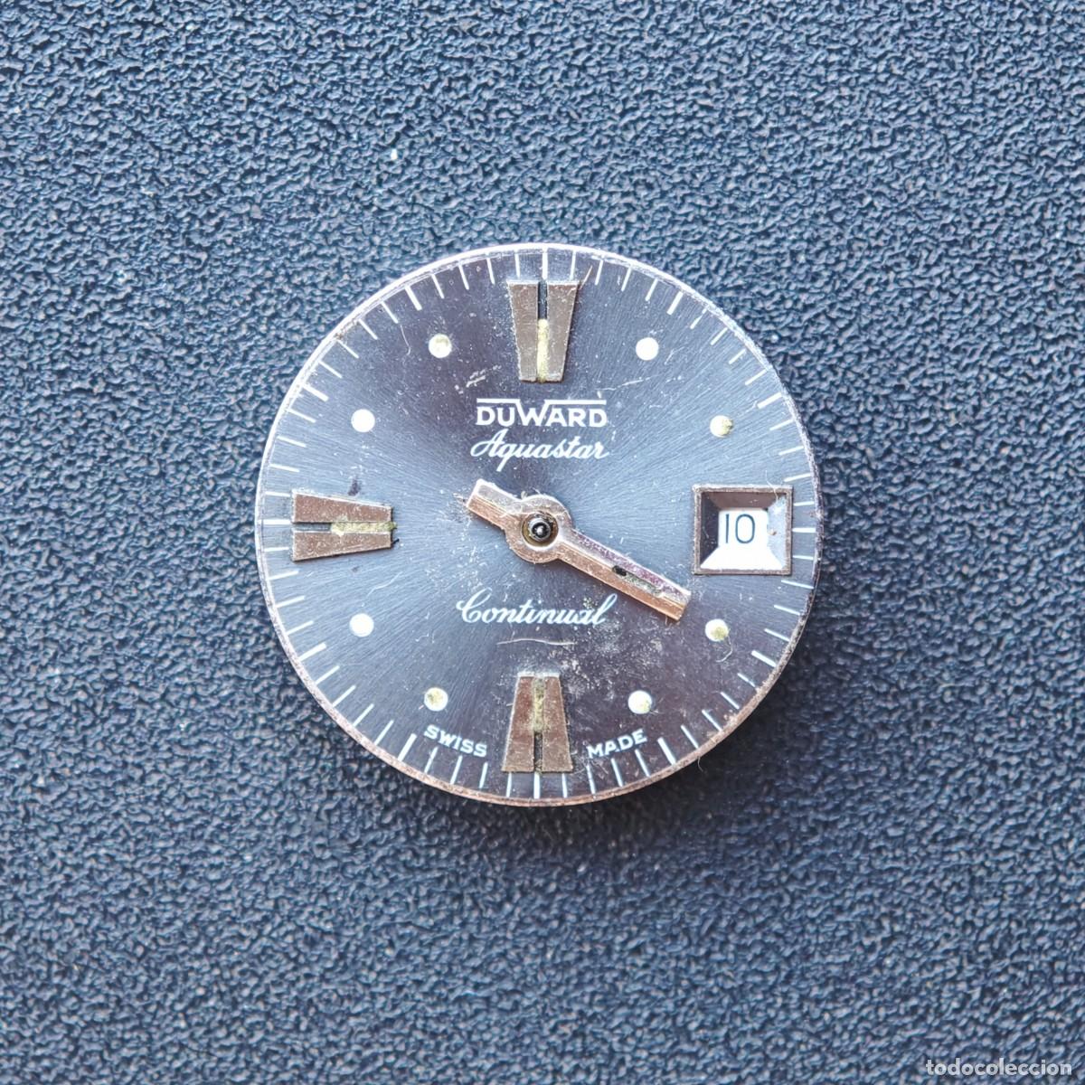 Recambios de relojes: ETA 2551 Duward Aquastar Continual automatic maquinaria reloj vintage watch movement motre orologio