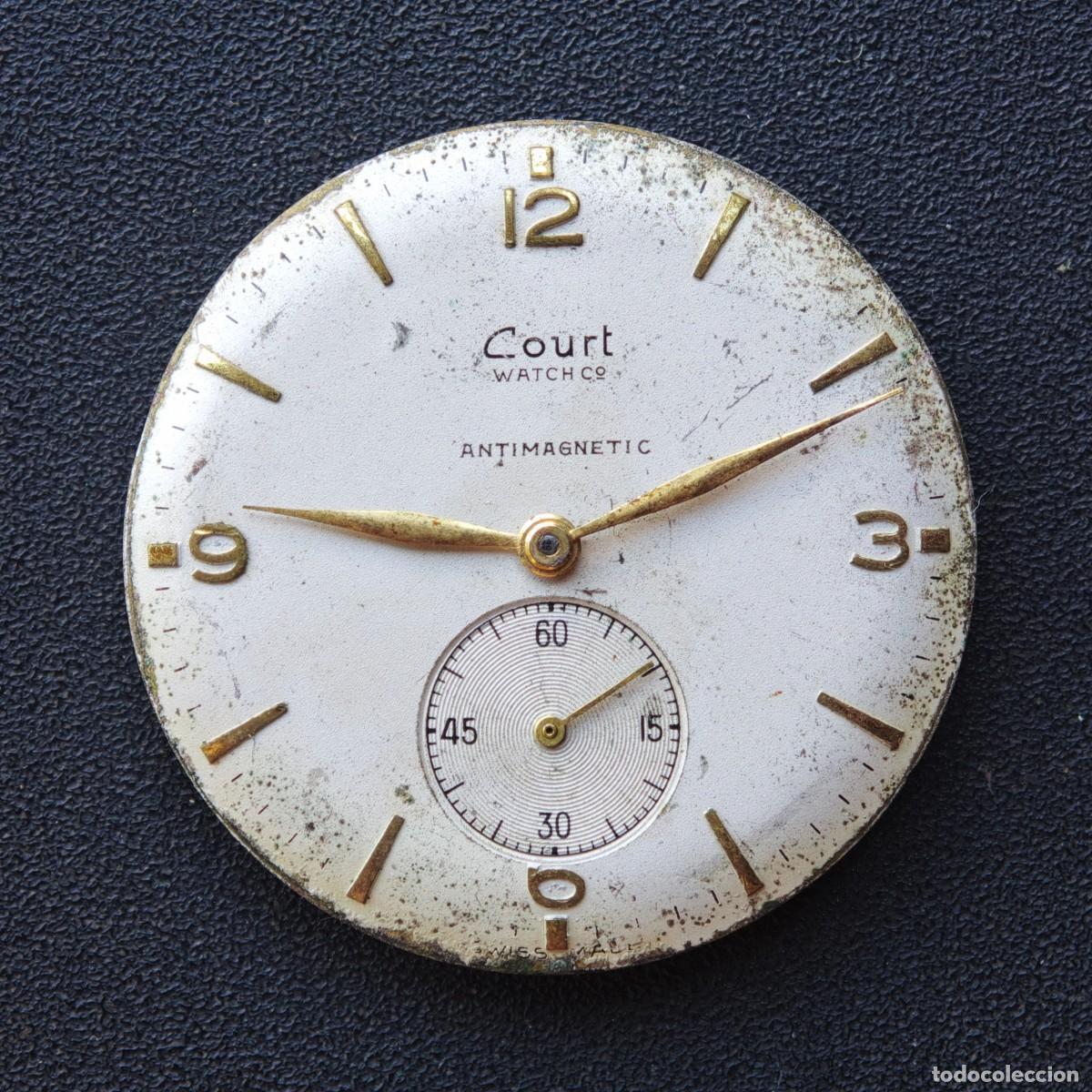 Recambios de relojes: AS 1203 Court maquinaria reloj vintage watch movement motre orologio