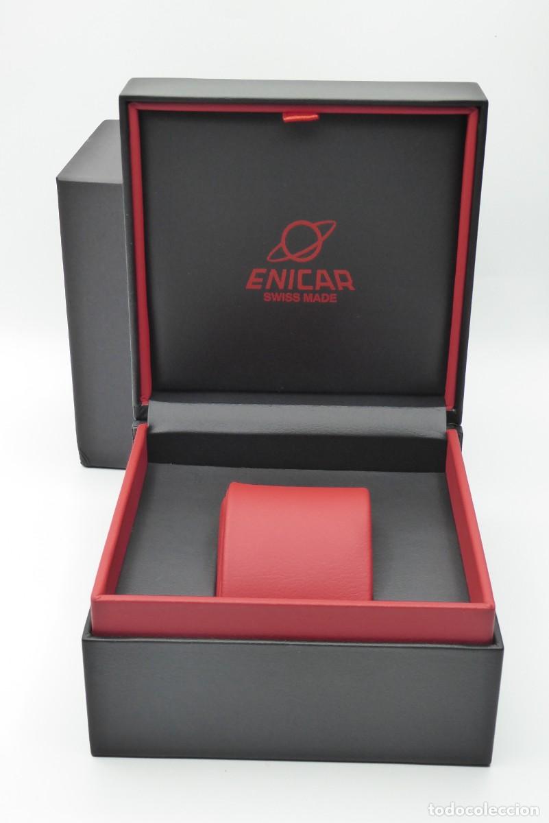Recambios de relojes: Enicar new model box. - Foto 4