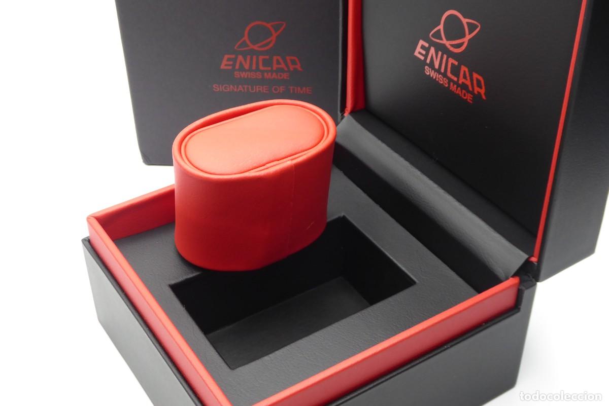 Recambios de relojes: Enicar new model box. - Foto 5