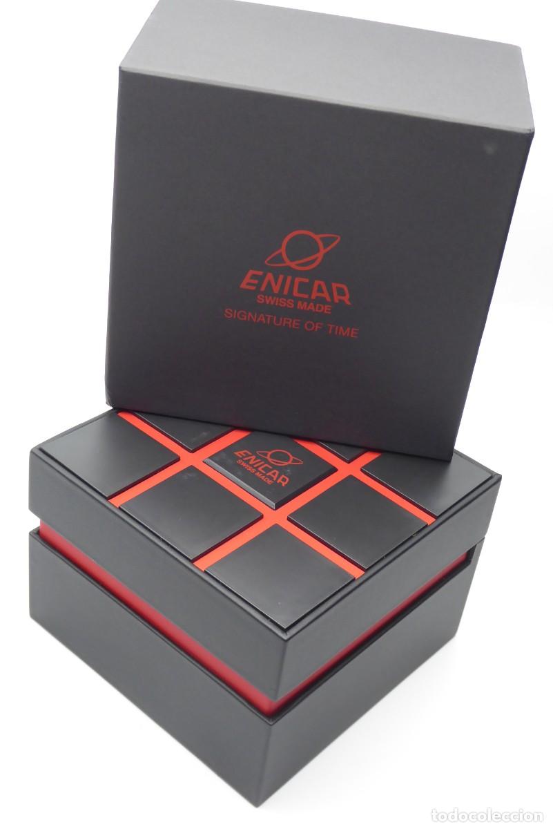 Recambios de relojes: Enicar new model box. - Foto 7