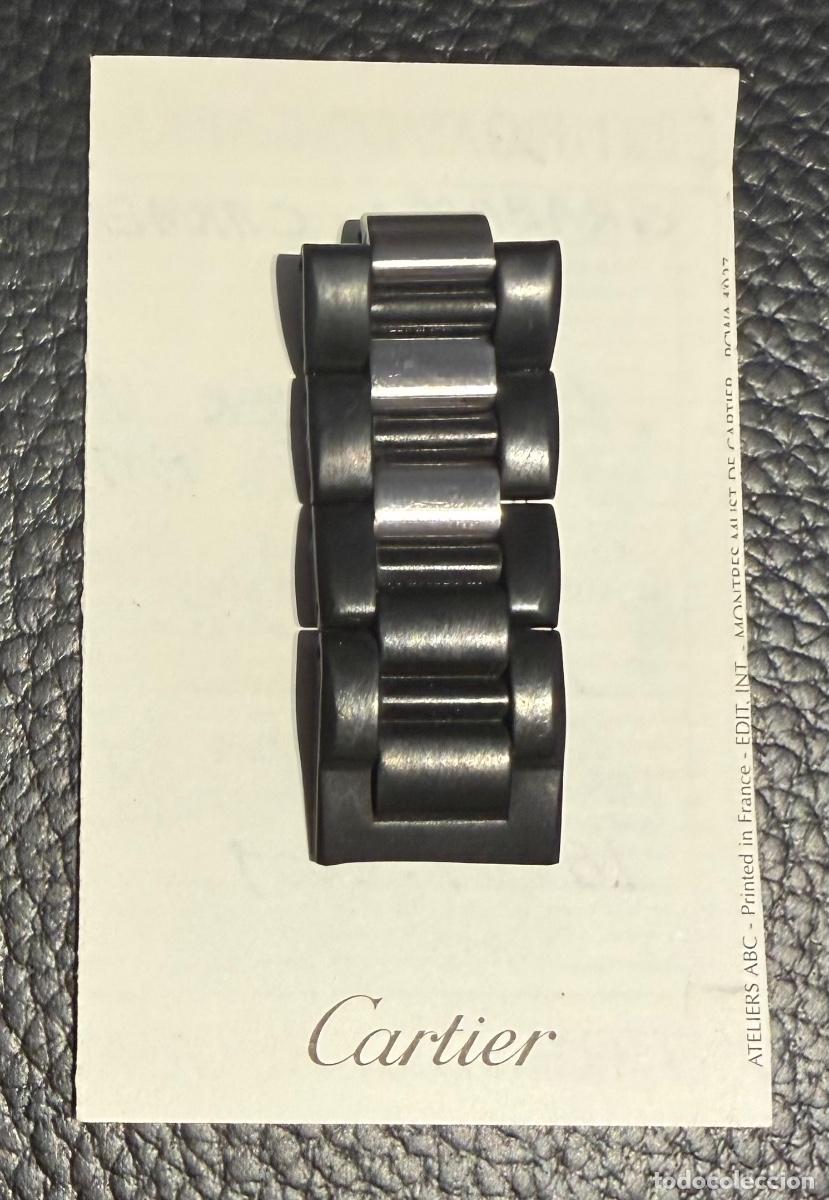 Recambios de relojes: Eslabones brazalete Cartier Chronoscaph