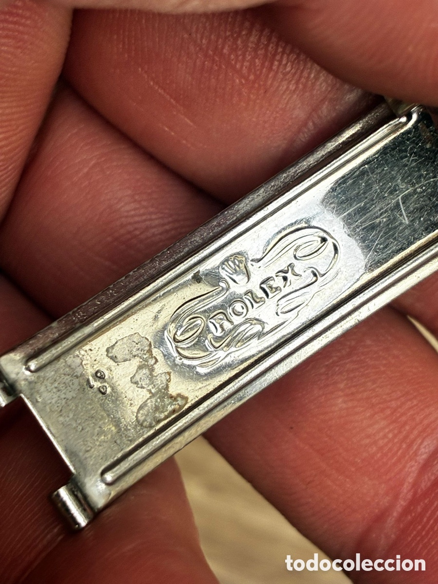 Recambios de relojes: Cierre reloj rolex ref 67 vintage - Foto 4