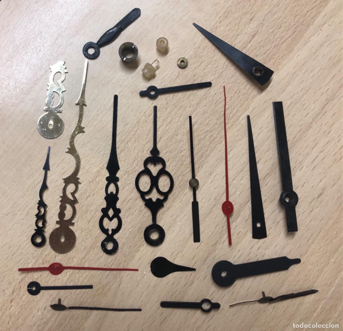 Recambios de relojes: LOTE DE VARIAS PIEZAS PARA RECAMBIO DE RELOJ RATERA