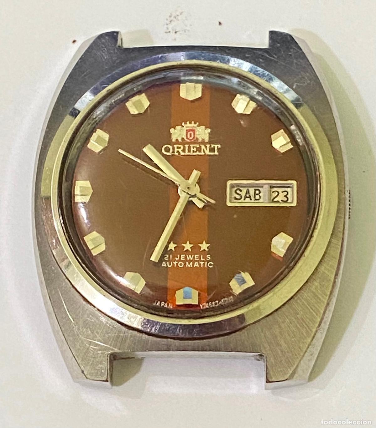 Recambios de relojes: reloj orient 3 estrellas - calendario - automatico