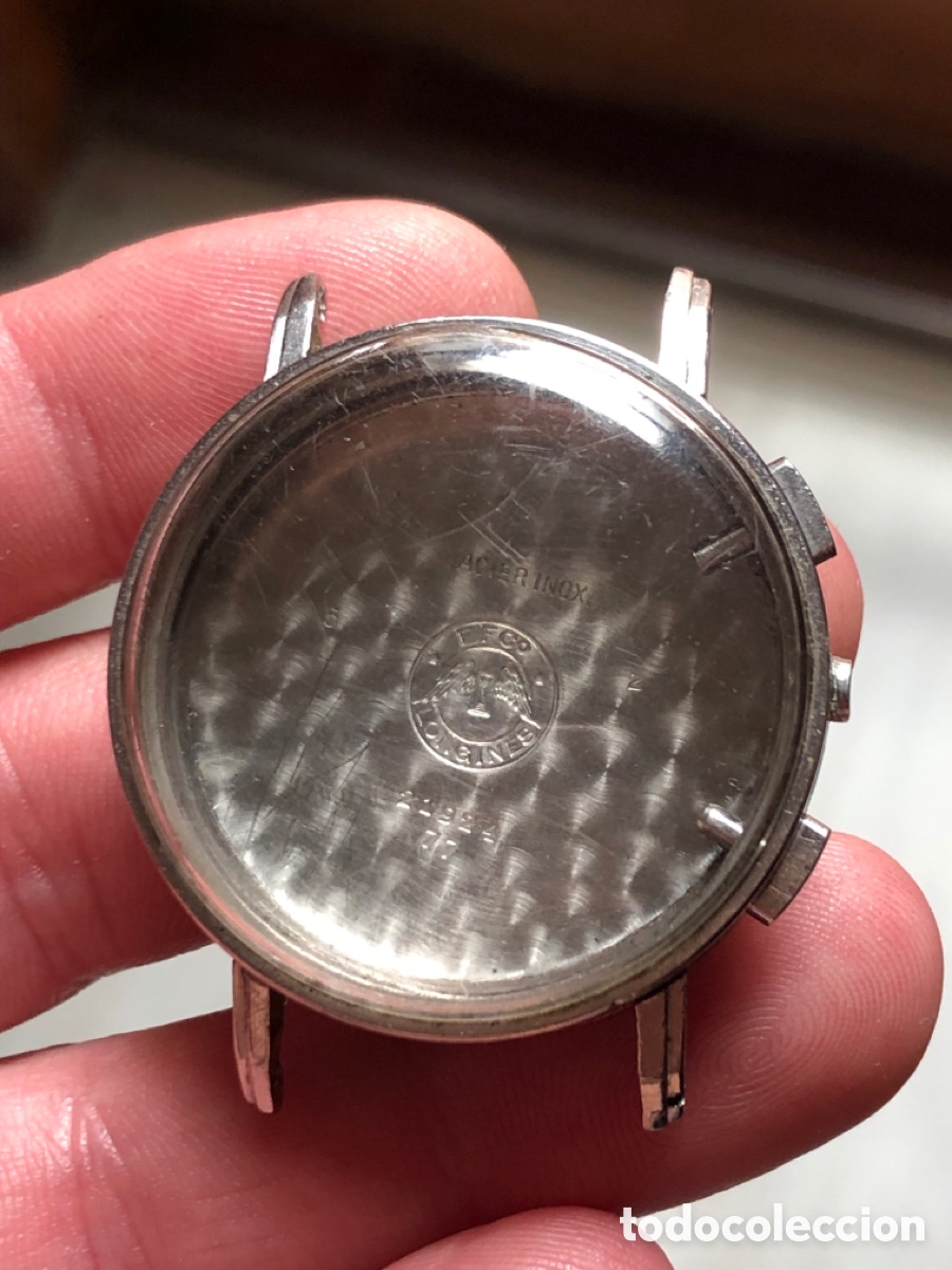 Recambios de relojes: Caja reloj Longines cron&oacute;grafo acero a&ntilde;os 40