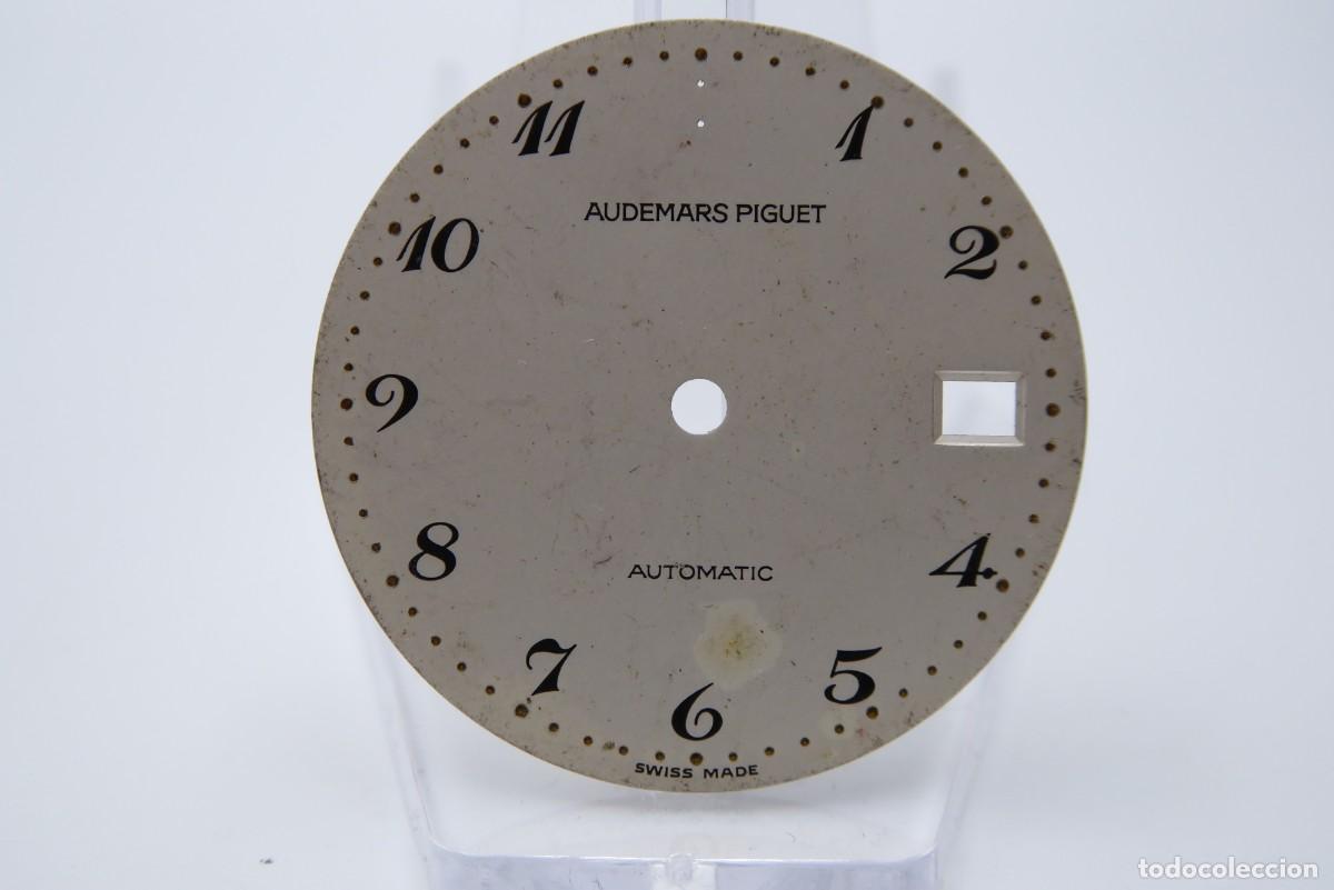 Recambios de relojes: Audemars Piguet silver damaged dial 28.8mm