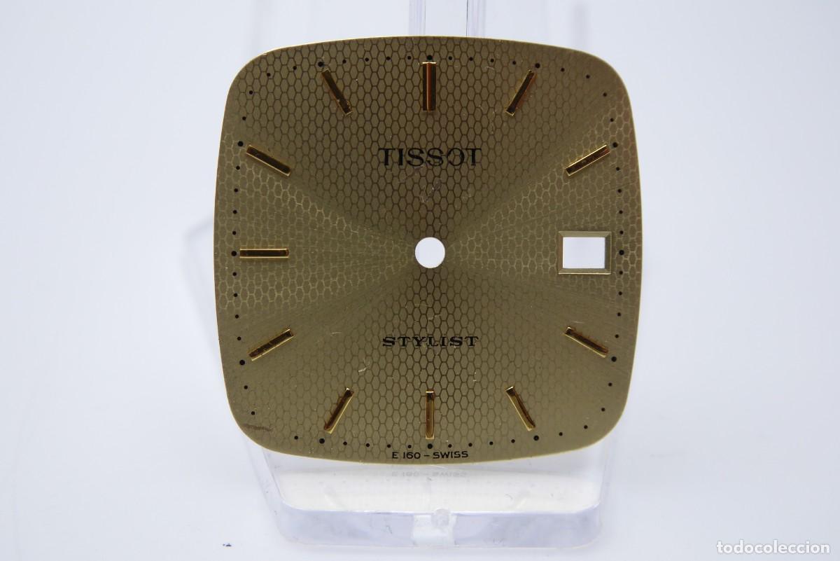Recambios de relojes: Tissot stylist date dial 25mm