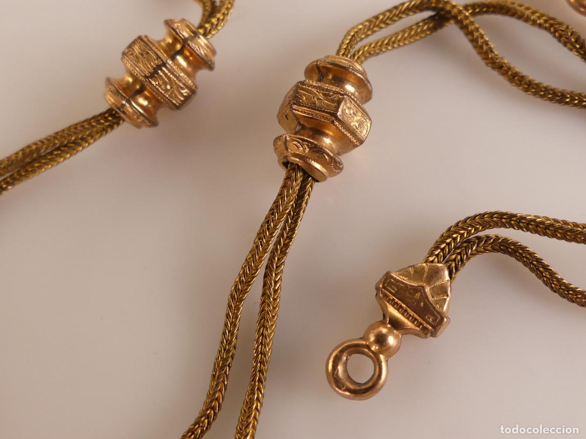 Recambios de relojes: CADENA LEONTINA DE METAL - Foto 3