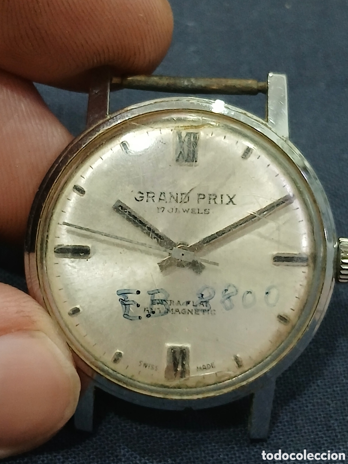 Pe&ccedil;as de reposi&ccedil;&atilde;o de rel&oacute;gios: Reloj vintage Gran Prix. (L134)