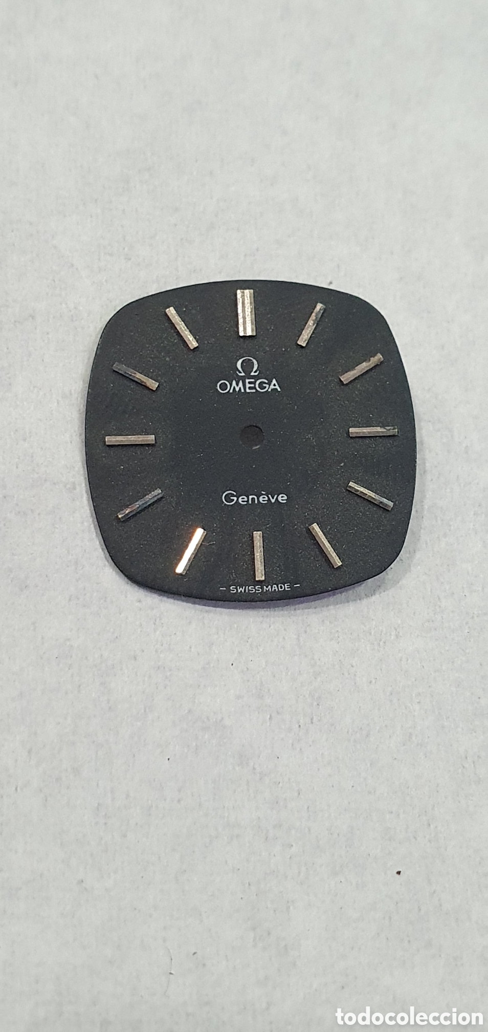 Ricambi di orologi: Esfera Omega Geneve. Negra. (L106)