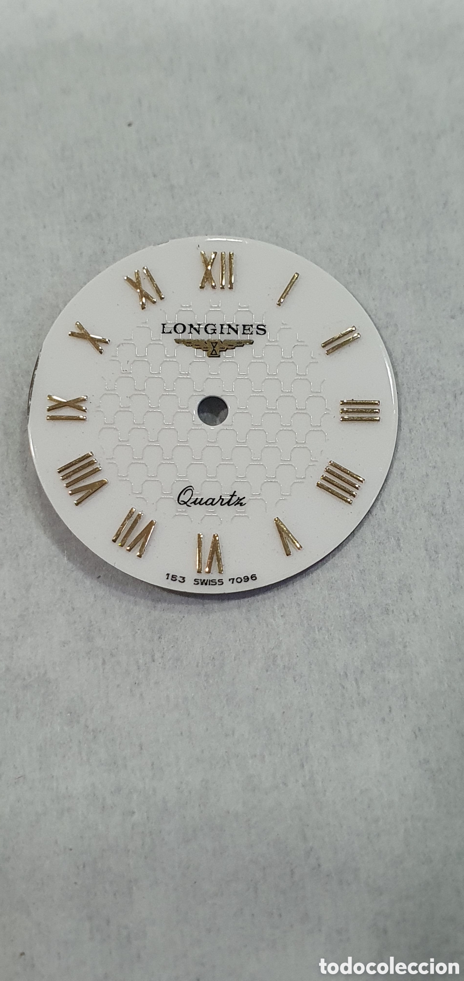 Pe&ccedil;as de reposi&ccedil;&atilde;o de rel&oacute;gios: Esfera para reloj Longines Quartz. (L134)