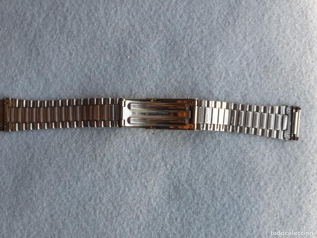 Recambios de relojes: Citizen. Pulsera para Reloj de Caballero. Con Extensor. - Foto 3