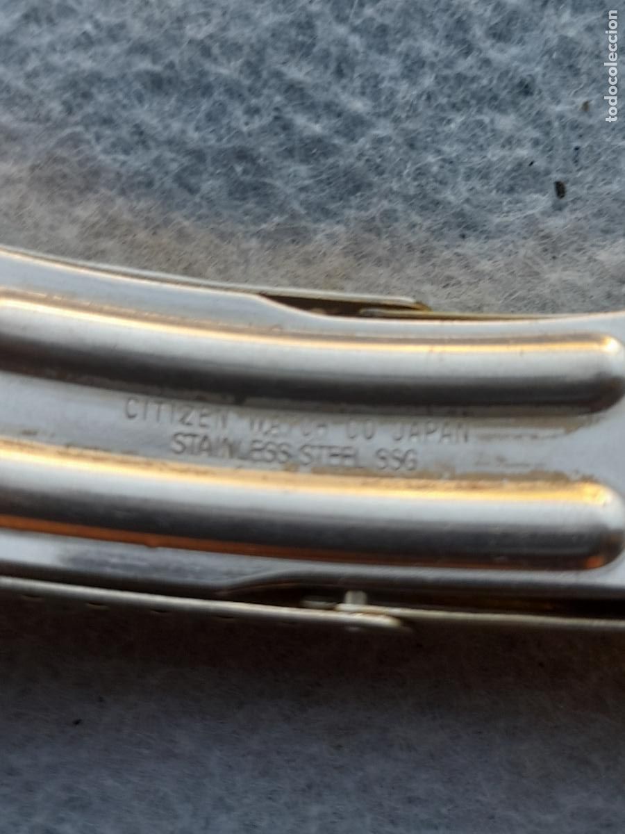Recambios de relojes: Citizen. Pulsera para Reloj de Caballero. Con Extensor. - Foto 4
