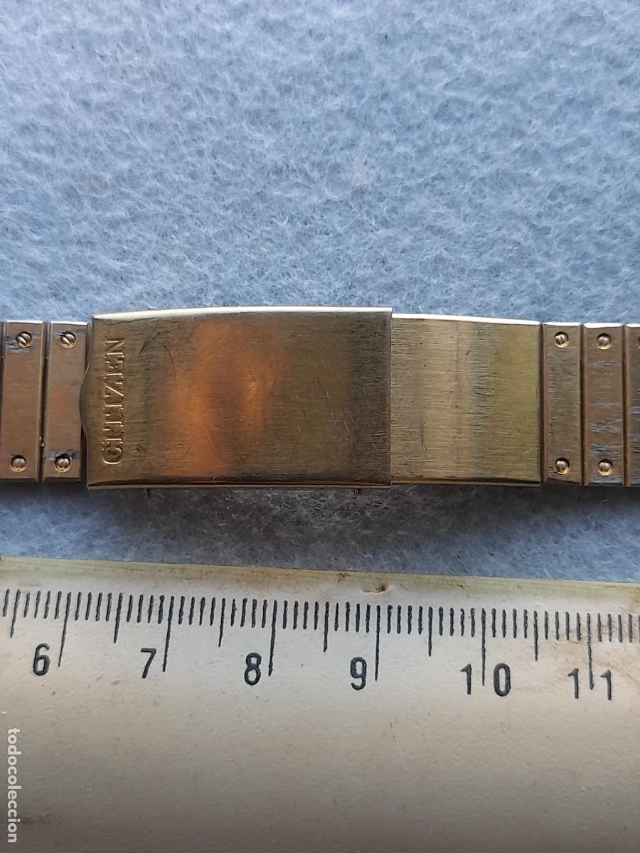 Recambios de relojes: Citizen. Pulsera para Reloj de Caballero. Con Extensor. - Foto 5