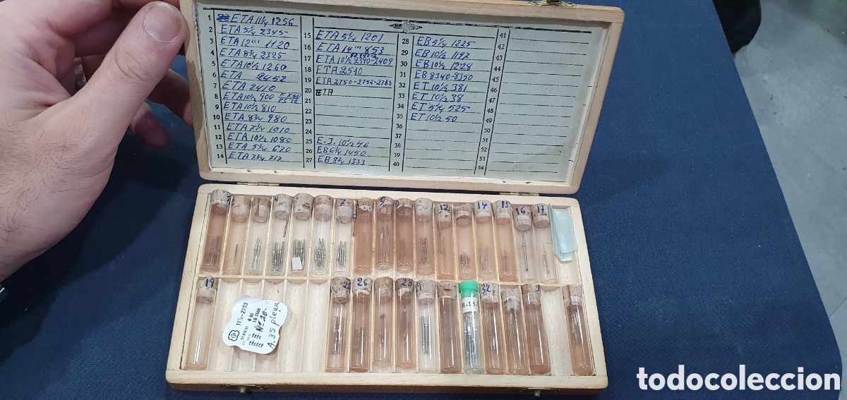 Ricambi di orologi: Lote de tijas para relojes. (L138)