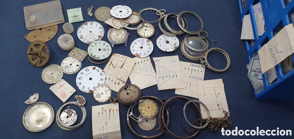 Spare Parts for Watches: Lote de repuestos para relojes. (L138)