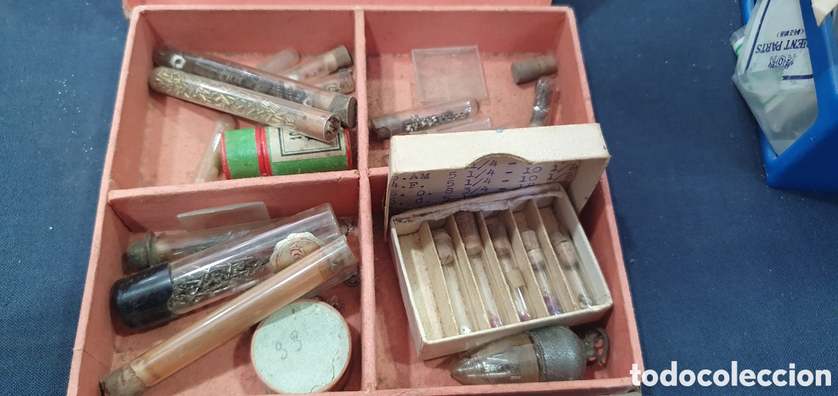 Recambios de relojes: Lote de repuestos de relojes. (L138)