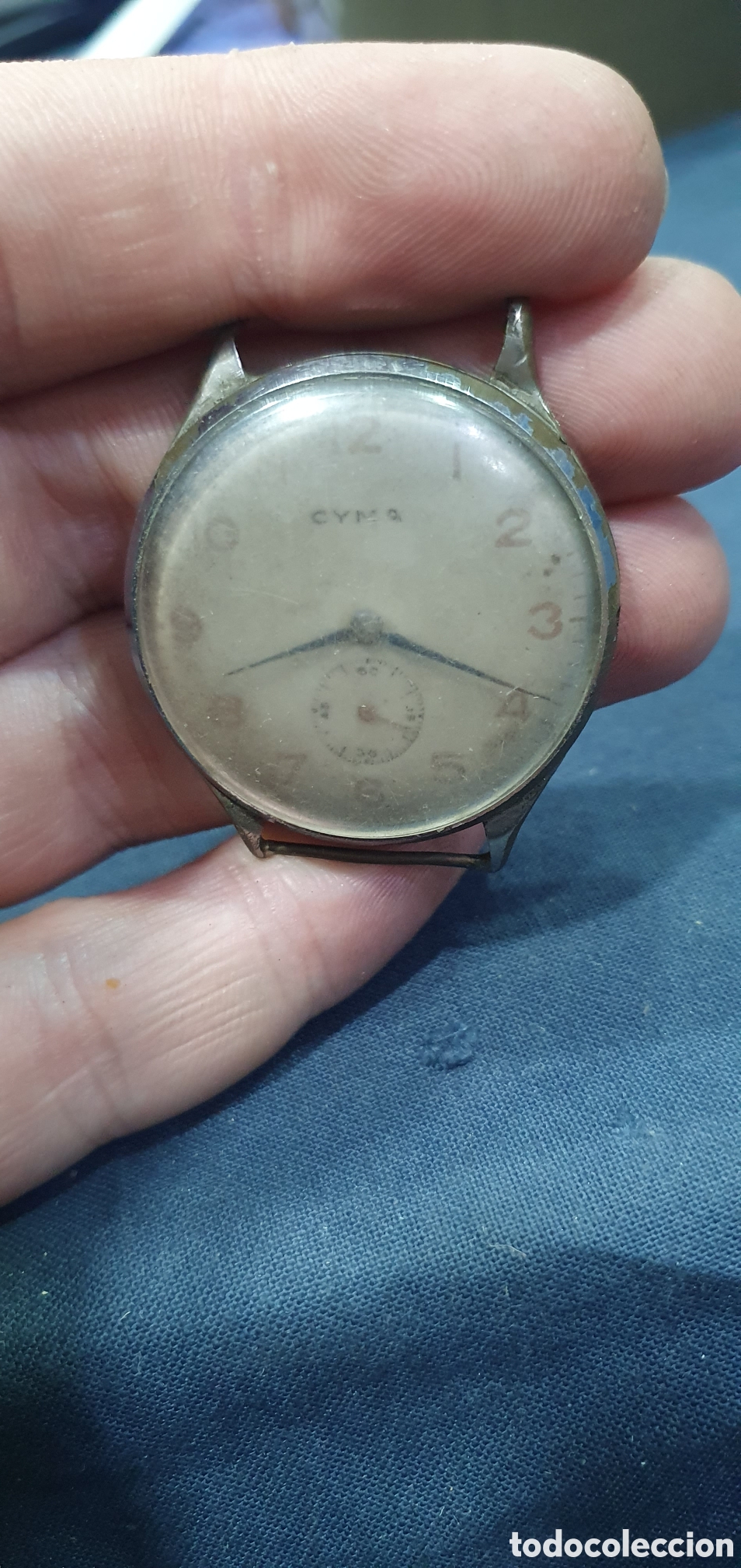 Recambios de relojes: Reloj de pulsera Cyma vintage. (L139)
