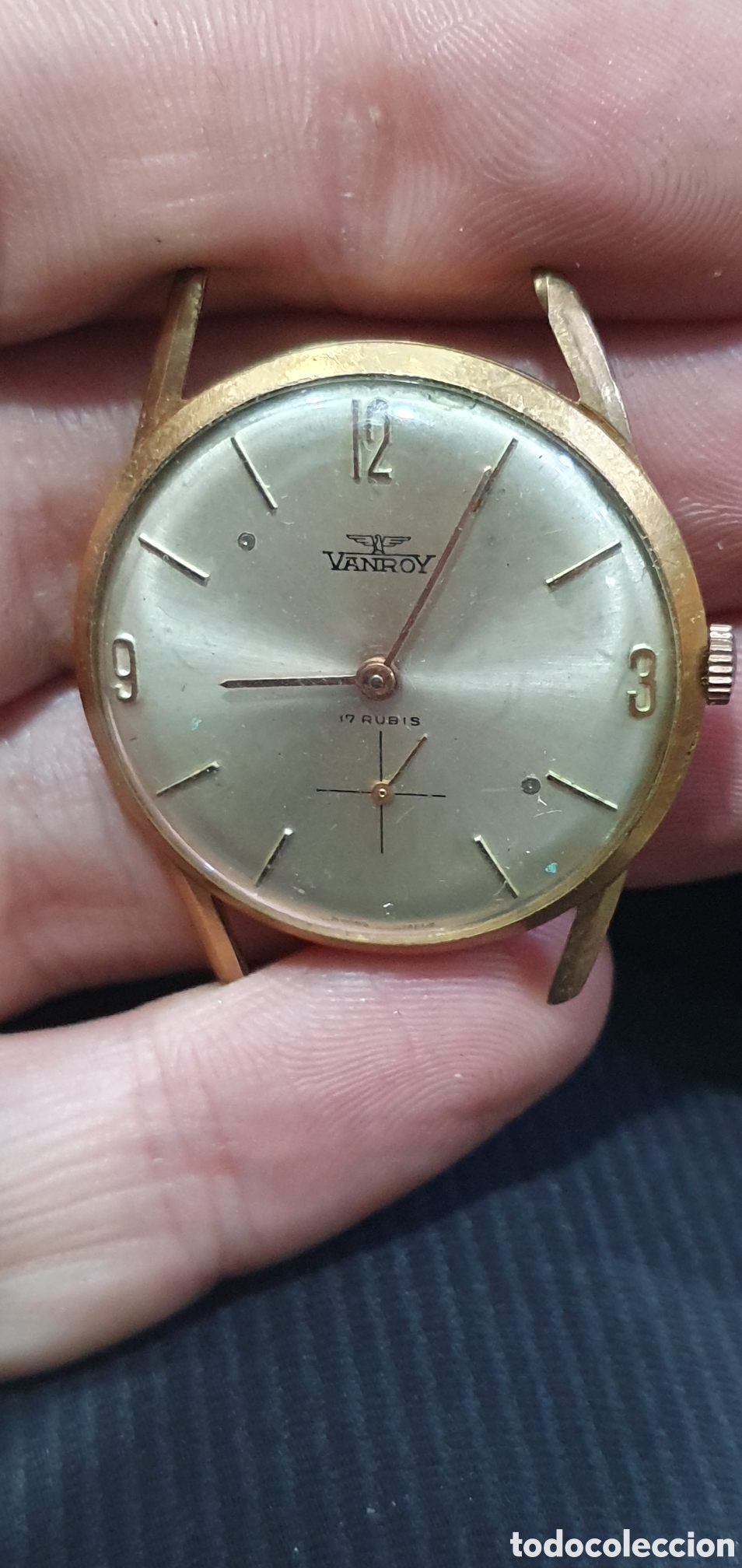 Recambios de relojes: Reloj Vanroy vintage. (L139)