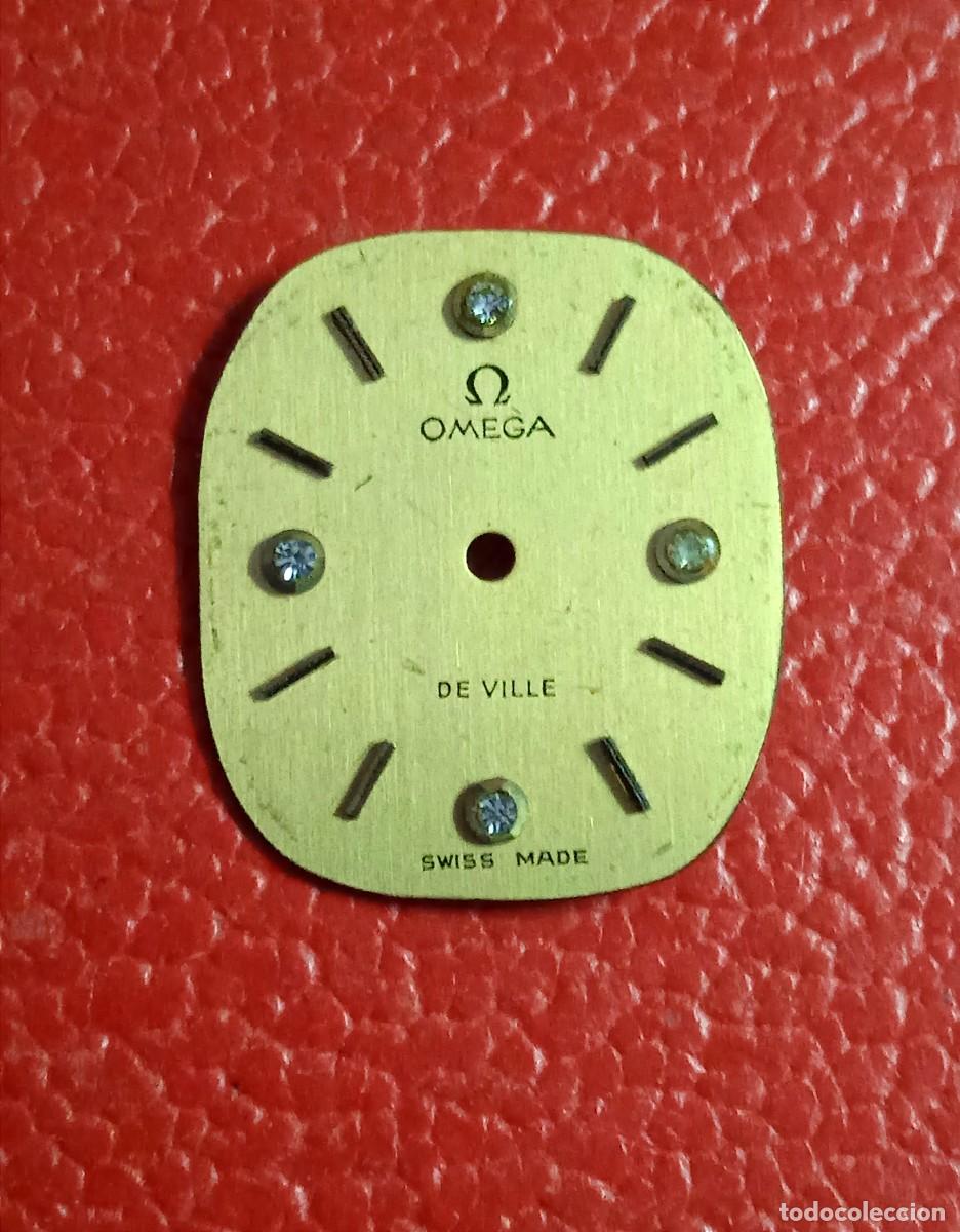 Recambios de relojes: ESFERA RELOJ OMEGA MIDE 1,80X 2,10 CM.