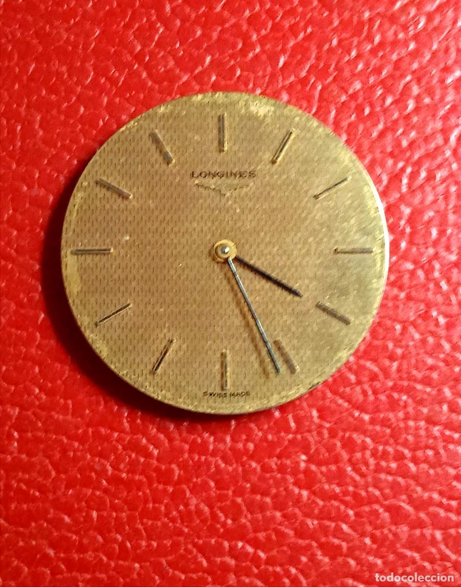 Recambios de relojes: MAQUINARIA RELOJ LONGINES 17 RUBIS CARGA MANUAL.