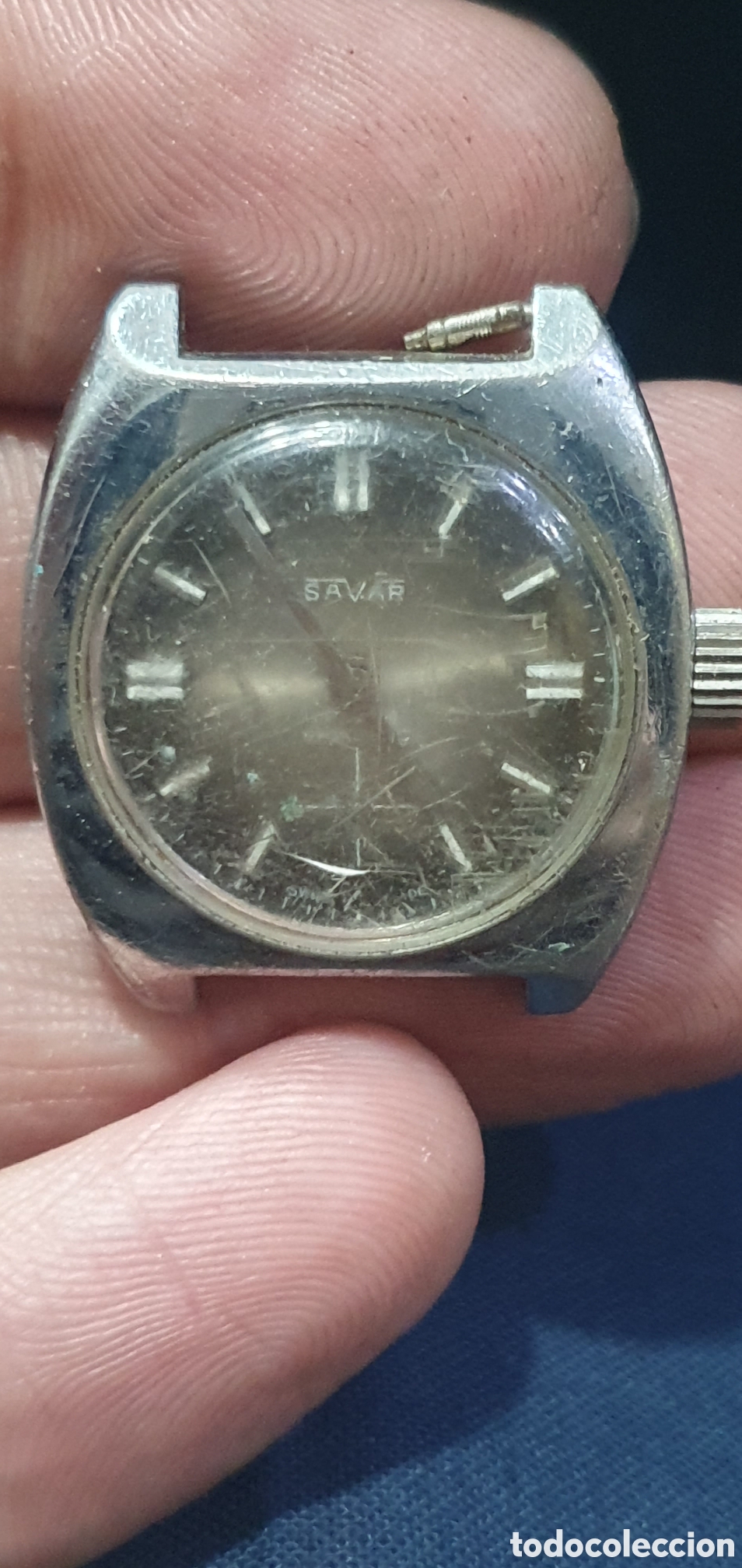 Recambios de relojes: Reloj Savar vintage. No funciona. (L139)