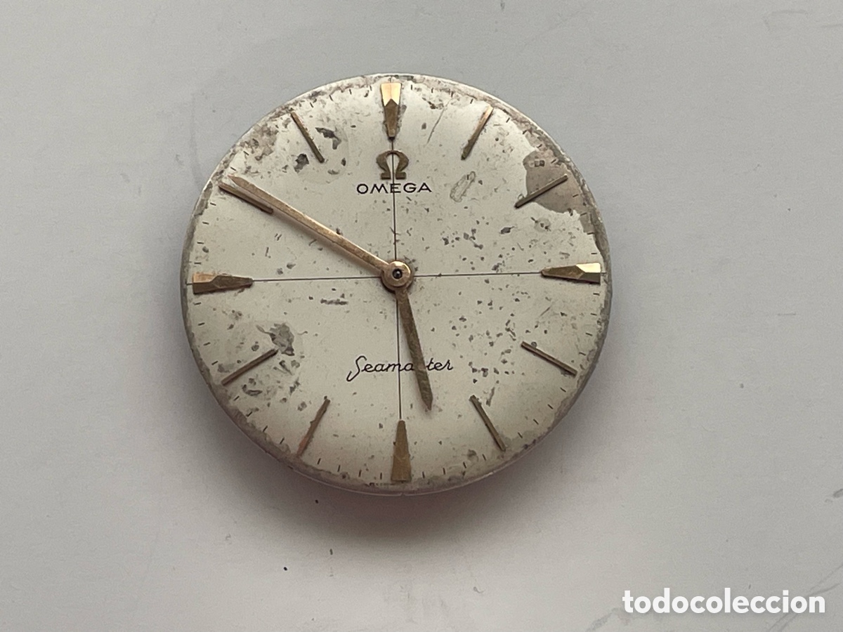 Recambios de relojes: Movimiento+esfera Omega Seamaster cal.520 funciona