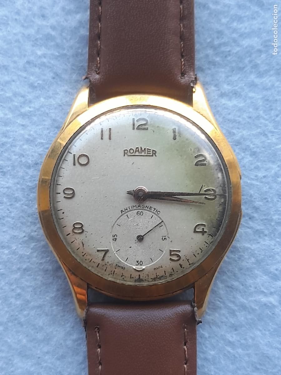 Spare Parts for Watches: Reloj Marca Roamer. Cl&aacute;sico de Caballero. Swiss made.