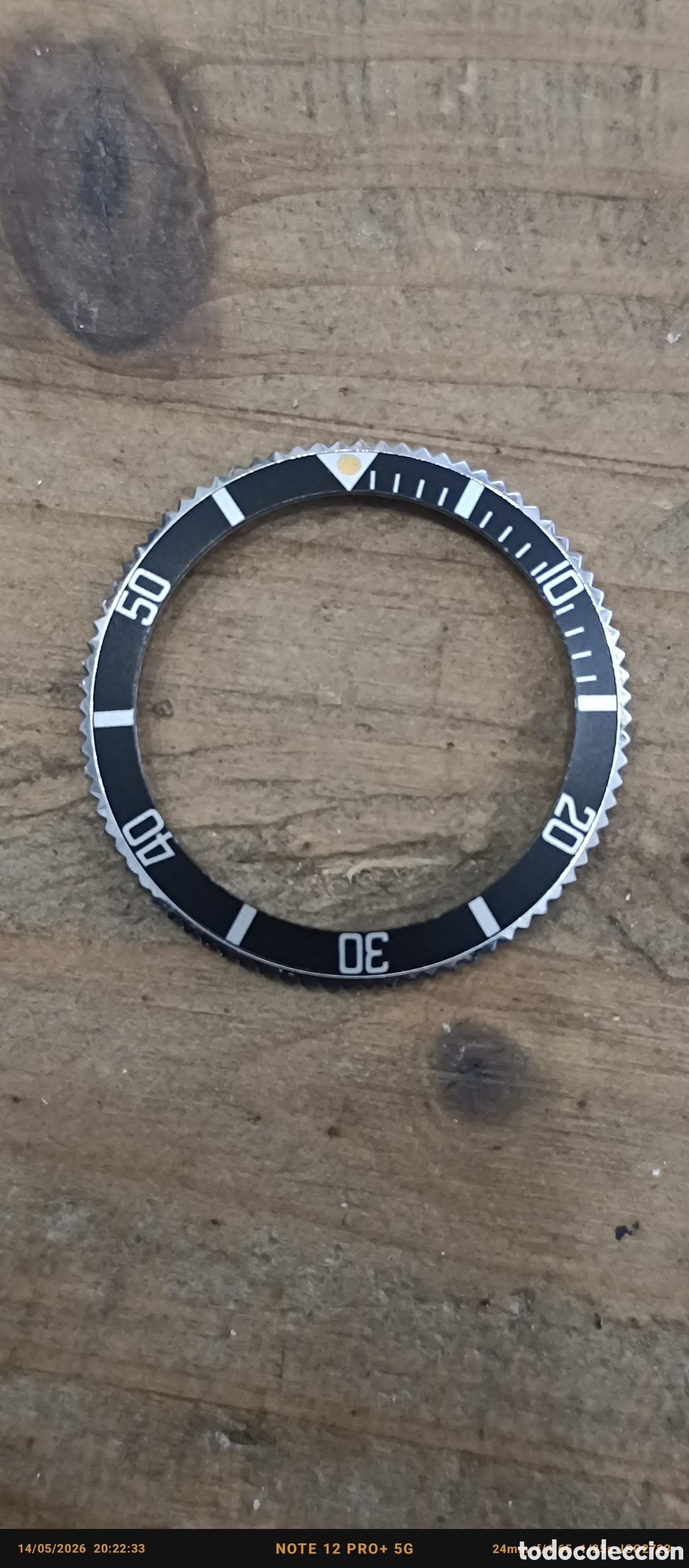 Pe&ccedil;as de reposi&ccedil;&atilde;o de rel&oacute;gios: Bisel para reloj certina DS