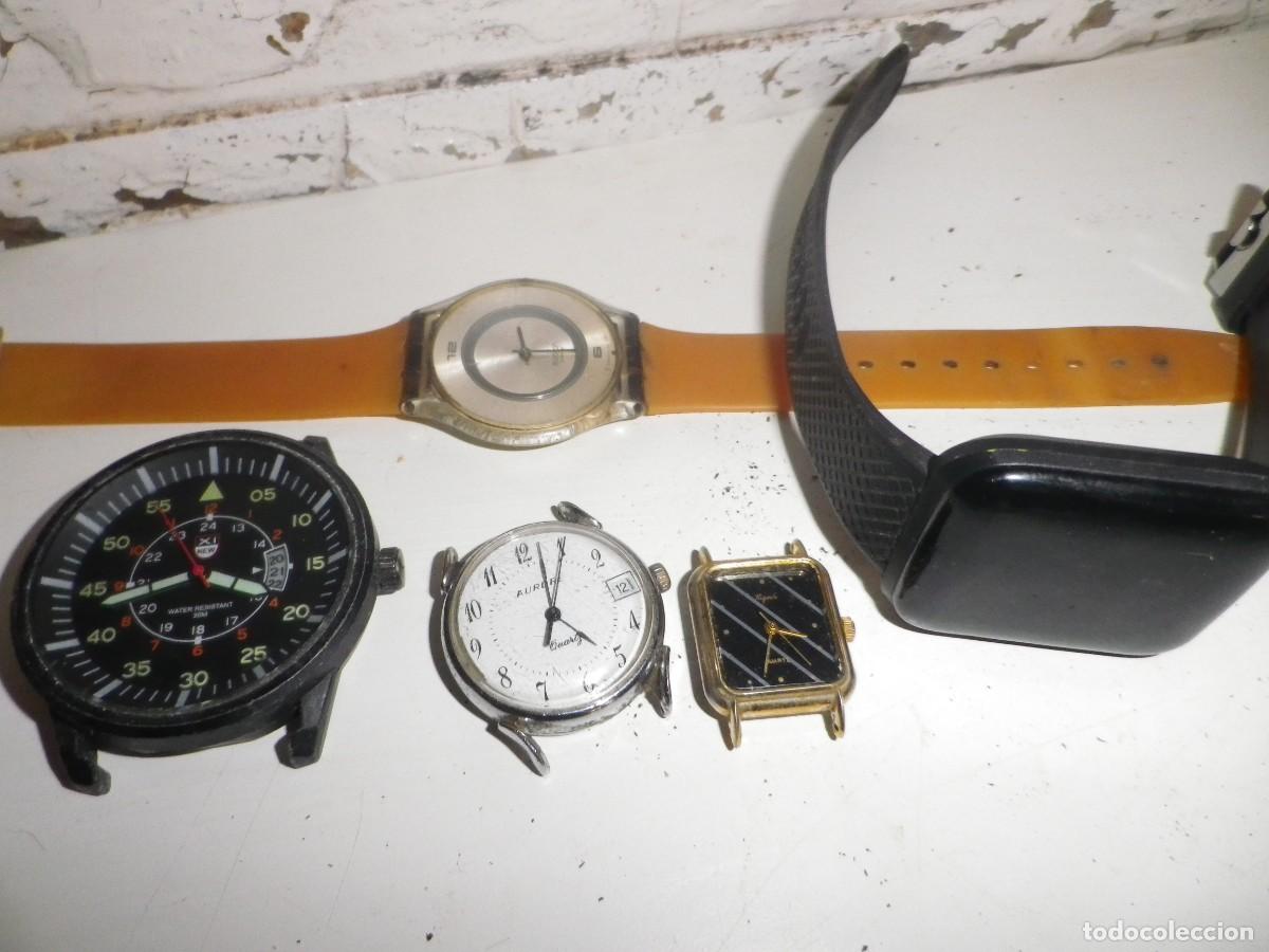 Recambios de relojes: Lote 5 Relojes Para Restaurar / Piezas (Swatch, Xinew, Smartwatch... WATCHES