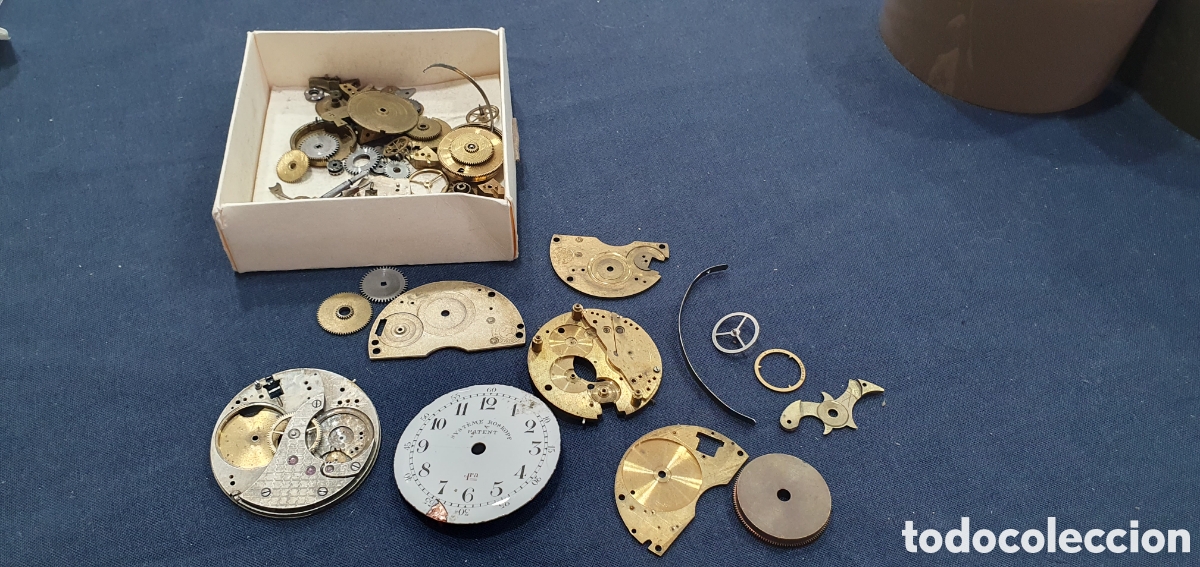 Pi&egrave;ces de rechange de montres et horloges: Lote de repuestos para Roskopf. (L140)