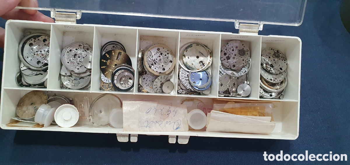 Recambios de relojes: Lote de repuestos de relojes. (L140)